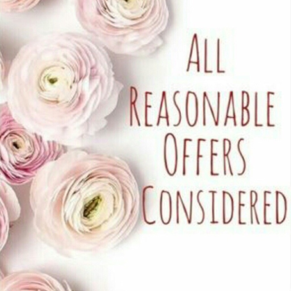 Reasonable Offers Considered